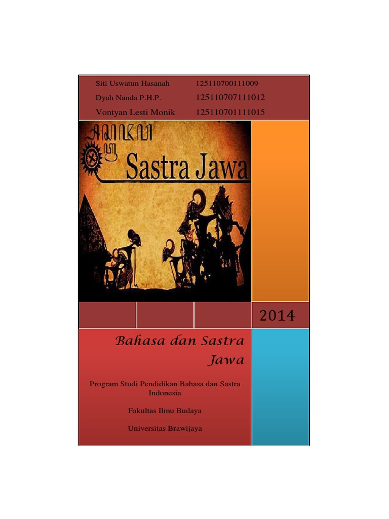 Bahasa dan Sastra Jawa: Tinjauan Lengkap | PDF | Seni & Disiplin Bahasa