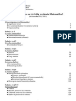 Sveska Iz Matematike 1 Za MF Trogodisnji Studij v1 PDF