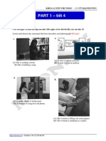 TOEIC PART 1 - Tiet 4