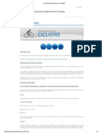 Ciclistas-Decretos - Conaset