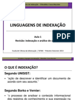 Introdução À Linguagens de Indexação