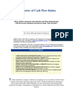 Ch.03. The Power of Cash Flow Ratios