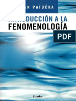 Patocka, Jan - Introducción a La Fenomenología