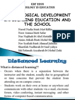 Distanced Learning Presentation