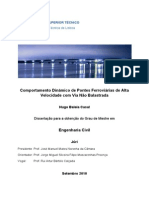 Comportamento DinâmicoComportamento Dinâmico de Pontes Ferroviárias de Alta Velocidade Com Via Não Balastrada de Pontes Ferroviárias de Alta Velocidade Com Via Não Balastrada