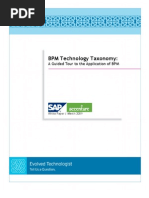 BPM Technology Taxonomy