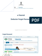 E-Tutorial - Deductor Forgot Password