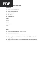 Download Bing - Procedure Text How to Make Choco Mango Pudding and Jelly Frozen by Wuri Utami SN250656454 doc pdf