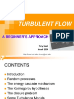 T.saad - Introduction to Turbulent Flow (March2004)