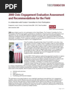 Download Tides Civic Engagement Evaluation Assessment - 2008 by Tides SN25065703 doc pdf