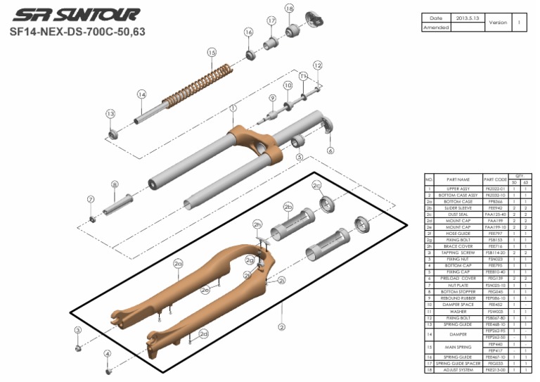 700C Exploded View | PDF