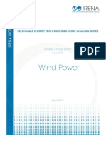 Re Technologies Cost Analysis-wind Power