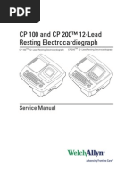 WelchAllyn CP-100,200 ECG - Service Manual