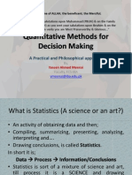 Essential Stats For Decision Making-1 Descriptive Stats-2011