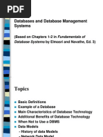 Database Management Systems Introduction