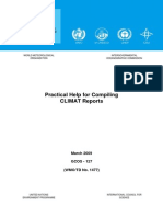 Practical Help For Compiling CLIMAT Reports: World Meteorological Organization Intergovernmental Oceanographic Commission