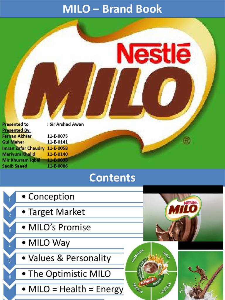 MILO Brand Book Overview | PDF