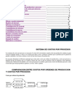 Sistema de Costos Por Proceso PDF
