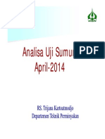 Analisa Uji Sumur April 2014