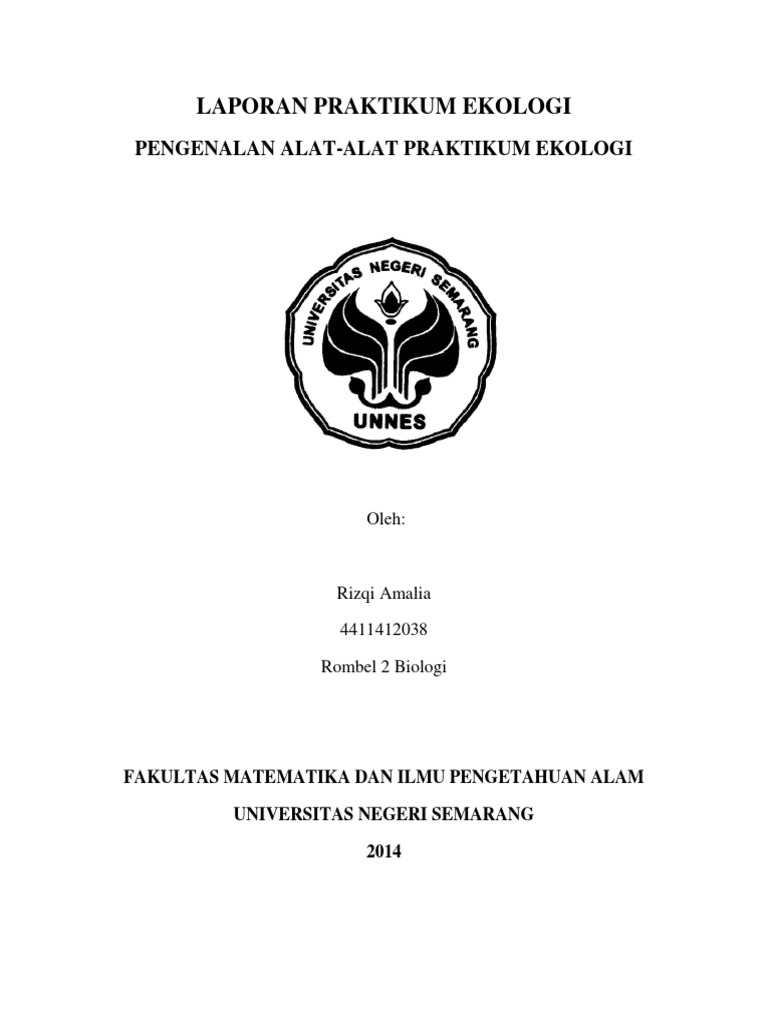 Pengenalan Alat Praktikum Ekologi | PDF | Sains & Matematika