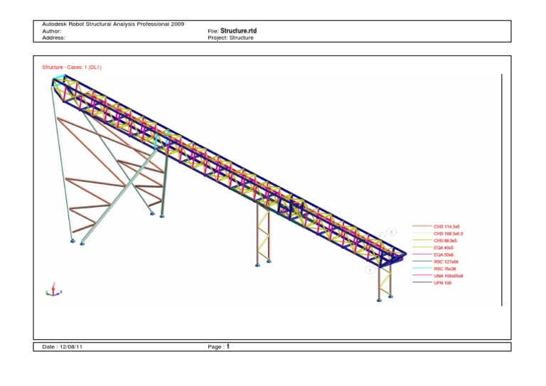Autodesk Robot Structural Analysis Professional 2009 Author: File ...
