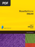 Download Rosetta Stone English British Level 1 Pupil Workbook by  SN250680369 doc pdf