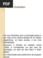 Emil Durkhein - Fatos Sociais