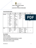 1.1 Ejemplo para Plan de Leccion Secuencia de Palabras PDF
