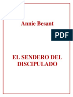 Annie Besant El Sendero Del Discipulado