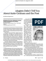 What The Eulogists Didn't Tell You About Katie Graham and The Post
