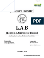 Project Report: Addition, Subtraction, Multiplication, Division