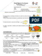 2ª Ficha de Revisões