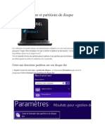 Partitionner Windows 8