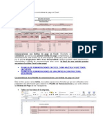 Planilla de Remuneraciones Con Boletas de Pago en Excel