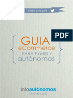 Guía de Comercio Electróіnico Para Pymes y Autóіnomos