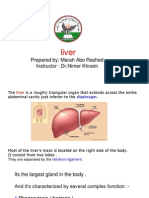 Liver: Prepared By: Marah Abo Rashed Instructor: DR - Nimer Khraim