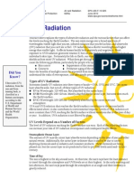 UV Radiation: Did You Know?