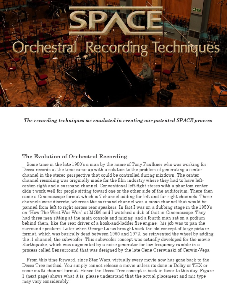 Orchestral Recording Techniques Christopher L. Stone PDF
