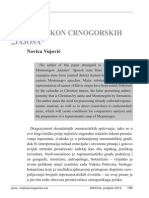 Novica Vujović - Onomastikon Crnogorskih Jajoša" PDF