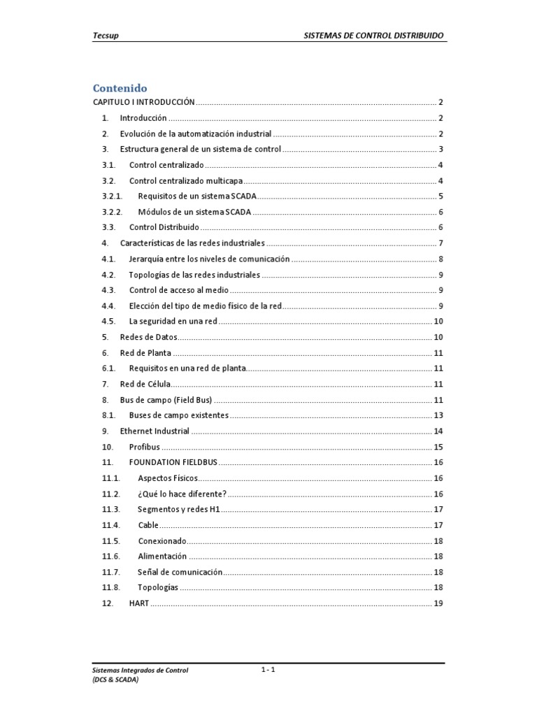 Dcs Scada Unidad 01 Pdf Scada Controlador Lógico Programable