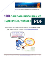 100 Cau Danh Ngon Hay 2