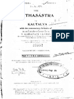 TSS-079 Arthasastra of Kautilya With Tika Part 1 - TG Sastri - 1923 PDF