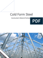 Cold Formed Steel Construction's Material Technology Guide