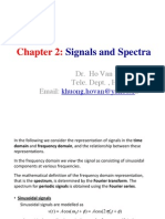 Signals and Spectra: Dr. Ho Van Khuong Tele. Dept., HCMUT Email: A