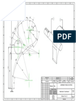 Plano de Álabe Directriz para Turbina Ossberger