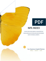 NPA Index-An Analytics White Paper