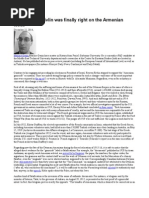 Why Reuven RivlinWhy Reuven Rivlin was finally right on the Armenian issue