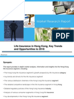 Market Research Report: Life Insurance in Hong Kong, Key Trends and Opportunities To 2018