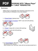 Virtual Networks With VMWare Player - Linux