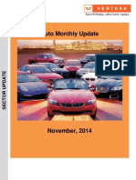 Auto Monthly Update: November, 2011